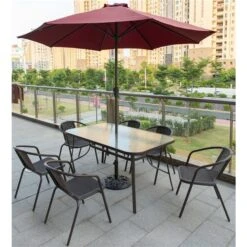 Base De Parasol De Jardin En Bronze Par Gardenised 10 Base De Parasol De Jardin En Bronze Par Gardenised -Outsunnies Boutique 331023391 AlternateImage3 l