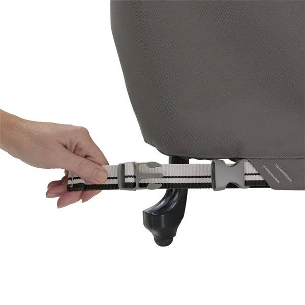 Housse De Spa Circulaire Ravenna Par Classic Accessories En Polyester Taupe Foncé De 14 Po X 84 Po X 84 Po 6 Housse De Spa Circulaire Ravenna Par Classic Accessories En Polyester Taupe Foncé De 14 Po X 84 Po X 84 Po – Image 4