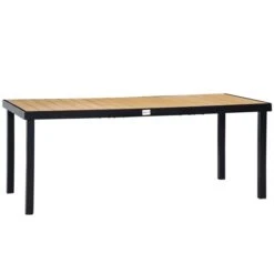Table De Salle à Manger Extérieure Outsunny Rectangulaire De 35,5 Po L. X 74,75 Po L.