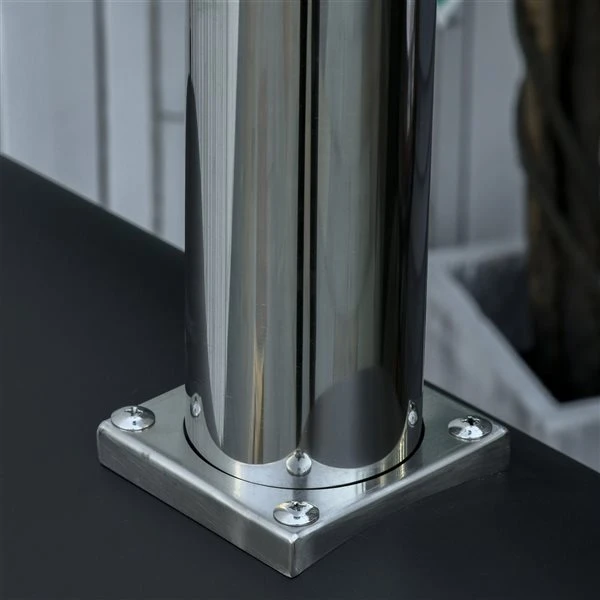 Four à Pizza Extérieur Au Bois Outsunny à Foyer En Brique 6 Four à Pizza Extérieur Au Bois Outsunny à Foyer En Brique – Image 4