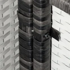 Panier De Rangement Outsunny En Rotin Gris De 43,25 Po L. X 39,25 Po L. Avec Compartiments 11 Panier De Rangement Outsunny En Rotin Gris De 43,25 Po L. X 39,25 Po L. Avec Compartiments -Outsunnies Boutique 331025487 AlternateImage7 l