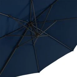 CorLiving Parasol De Patio Inclinable Et Déporté Bleu Marine De 9,5 Pi Avec Mât En Aluminium -Outsunnies Boutique 331025587 AlternateImage5 l