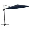 CorLiving Parasol De Patio Inclinable Et Déporté Bleu Marine De 9,5 Pi Avec Mât En Aluminium -Outsunnies Boutique 331025587 MainImage 001 l