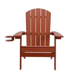 Chaise Adirondack Pliable Tranquilo Depot En Plastique Rouge -Outsunnies Boutique 331032076 AlternateImage1 l