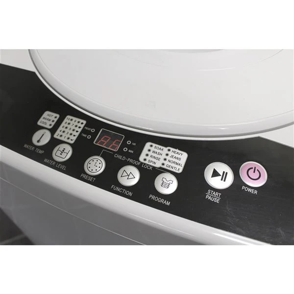 Laveuse Portative Blanche à Chargement Vertical Par Danby De 1,6 pi³, Certifiée Energy Star 7 Laveuse Portative Blanche à Chargement Vertical Par Danby De 1,6 pi³, Certifiée Energy Star – Image 5