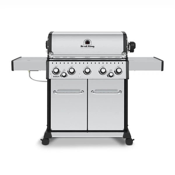 Barbecue Au Gaz Propane Liquide Baron S 590 Pro IR De Broil King à 5 Brûleurs Avec Brûleur Latéral IR Et Brûleur De Rôtiss 3 Barbecue Au Gaz Propane Liquide Baron S 590 Pro IR De Broil King à 5 Brûleurs Avec Brûleur Latéral IR Et Brûleur De Rôtiss