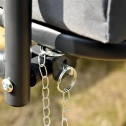 Balancelle De Jardin En Acier Gris 3 Places Par Outsunny -Outsunnies Boutique 331044673 AlternateImage7 l