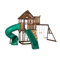 Ensemble De Jeu En Bois Skyfort III Par Backyard Discovery