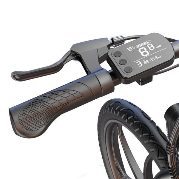 Vélo électrique Pliable Urban Par Energiz Bike Unisexe Gris De 24 Po 5 Vélo électrique Pliable Urban Par Energiz Bike Unisexe Gris De 24 Po – Image 3