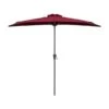 Demi-parasol CorLiving De 8,5 Pi Rouge Rubis Résistant Aux Rayons UV -Outsunnies Boutique 331061086 MainImage 001 l