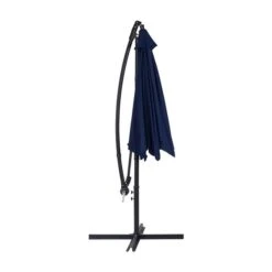 Parasol De Patio Suspendu Inclinable Bleu Marine De 9 Pi De CorLiving 9 Parasol De Patio Suspendu Inclinable Bleu Marine De 9 Pi De CorLiving -Outsunnies Boutique 331061090 AlternateImage2 l