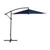 Parasol De Patio Suspendu Inclinable Bleu Marine De 9 Pi De CorLiving