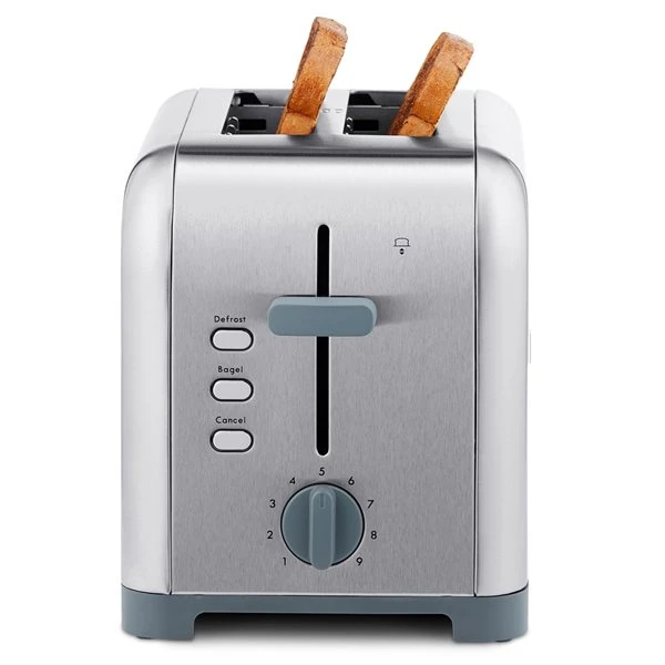 Grille-pain à 2 Tranches Par Kenmore En Acier Inoxydable De 850 W 5 Grille-pain à 2 Tranches Par Kenmore En Acier Inoxydable De 850 W – Image 3
