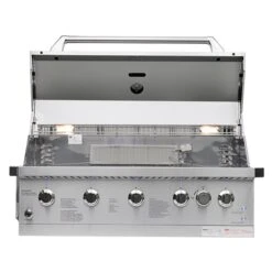 Gril Encastrable LS De 72 000 BTU En Acier Inoxydable Avec 5 Brûleurs Et Rôtisserie Par NXR 10 Gril Encastrable LS De 72 000 BTU En Acier Inoxydable Avec 5 Brûleurs Et Rôtisserie Par NXR -Outsunnies Boutique 331065089 AlternateImage3 l
