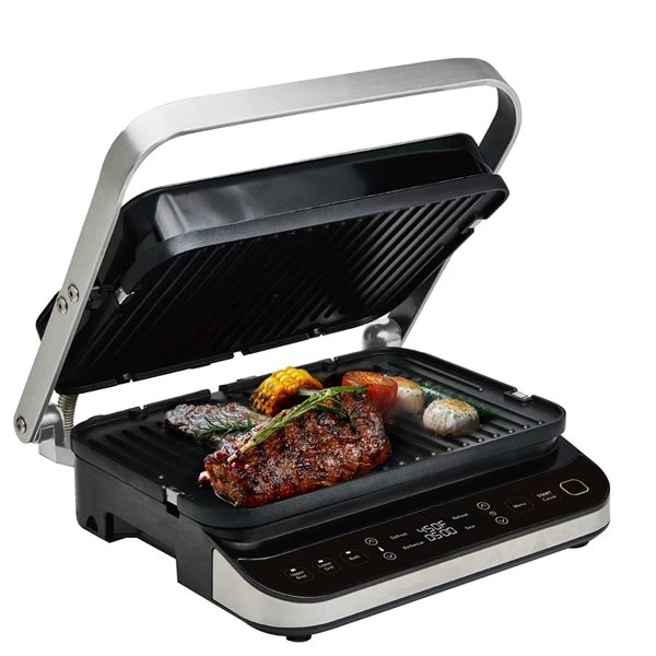 Gril D'intérieur Antiadhérent En Acier Inoxydable Par Frigidaire De 12,59 Po X 8,66 Po 4 Gril D'intérieur Antiadhérent En Acier Inoxydable Par Frigidaire De 12,59 Po X 8,66 Po – Image 2