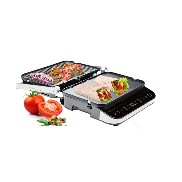 Gril D'intérieur Antiadhérent En Acier Inoxydable Par Frigidaire De 12,59 Po X 8,66 Po 5 Gril D'intérieur Antiadhérent En Acier Inoxydable Par Frigidaire De 12,59 Po X 8,66 Po – Image 3