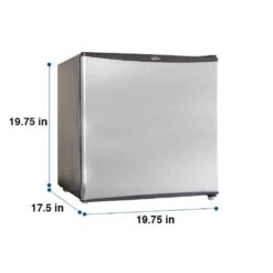 Réfrigérateur Compact Avec Congélateur De 1,6 Pi³ En Acier Inoxydable Par Koolatron -Outsunnies Boutique 331067287 AlternateImage4 l