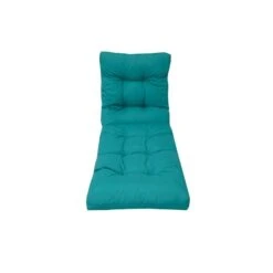 Patio Chaise Lounge Chair Cushion Turquoise Par Bozanto Inc