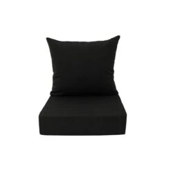 Coussin Profond Pour Chaise Extérieure Noir Par Bozanto Inc