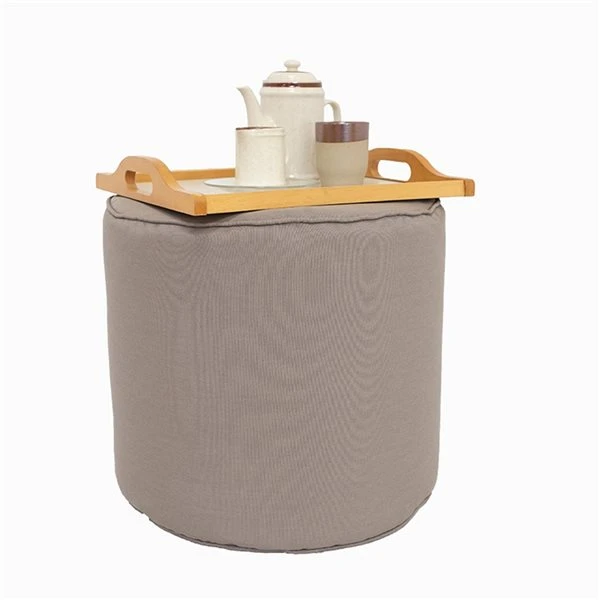 Coussin De Pouf Extérieur Taupe Par Bozanto Inc 4 Coussin De Pouf Extérieur Taupe Par Bozanto Inc – Image 2