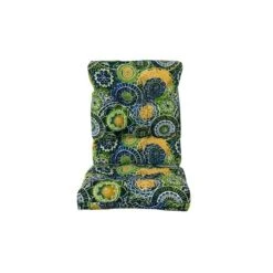 Coussin à Haut Dossier Pour Chaise Extérieure Bleu Par Bozanto Inc