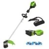 Taille-bordures Sans Fil Greenworks Pro De 80 V Max, 16 Po (batterie, Chargeur Et 5 Rouleaux De Ligne Inclus)