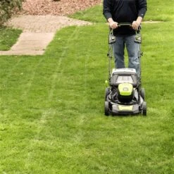 Tondeuse à Gazon électrique Autotractée Greenworks Pro Sans Fil De 80 V Au Lithium-ion, 21 Po (batterie Non Incluse) -Outsunnies Boutique 331067991 AlternateImage4 l