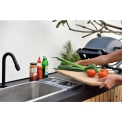 Station De Préparation De Cuisine Extérieure Foncé Avec évier Portals Par LifestyleGarden -Outsunnies Boutique 331069970 AlternateImage5 l