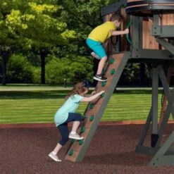 Aire De Jeu Eagle's Nest Elite Par Backyard Discovery En Cèdre -Outsunnies Boutique 332000121 AlternateImage4 l