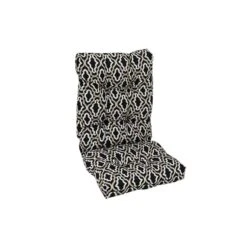 Coussin Noir Et Blanc Pour Chaise De Patio à Haut Dossier De Bozanto -Outsunnies Boutique 332000172 AlternateImage2 l