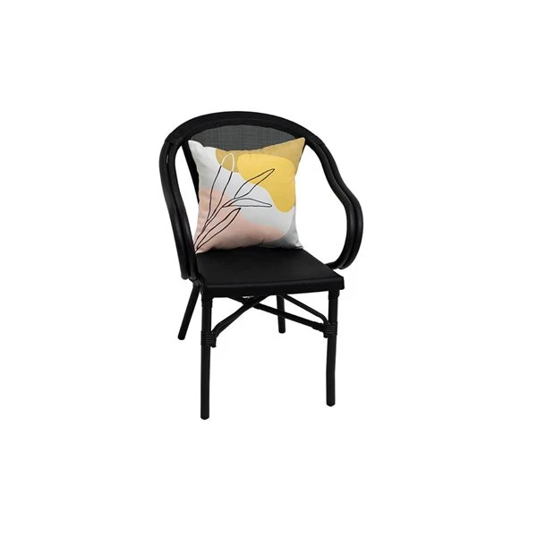 Coussin Décoratif D'extérieur Gris Par Bozanto Avec Imprimé Graphique 4 Coussin Décoratif D'extérieur Gris Par Bozanto Avec Imprimé Graphique – Image 2