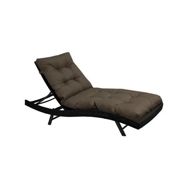 Coussin D'extérieur Gris Foncé Pour Chaise Longue De Bozanto 4 Coussin D'extérieur Gris Foncé Pour Chaise Longue De Bozanto – Image 2