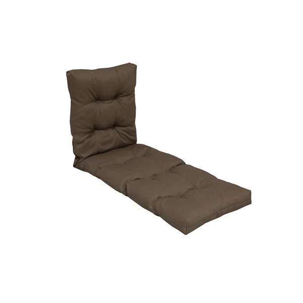 Coussin D'extérieur Gris Foncé Pour Chaise Longue De Bozanto 5 Coussin D'extérieur Gris Foncé Pour Chaise Longue De Bozanto – Image 3