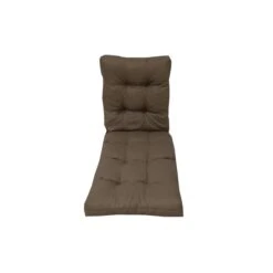Coussin D'extérieur Gris Foncé Pour Chaise Longue De Bozanto