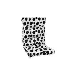 Coussin Blanc Et Noir Pour Chaise De Patio à Haut Dossier De Bozanto 8 Coussin Blanc Et Noir Pour Chaise De Patio à Haut Dossier De Bozanto -Outsunnies Boutique 332000185 AlternateImage2 l