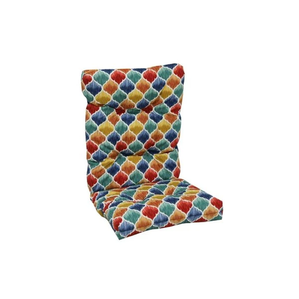 Coussin Multicolore Pour Chaise De Patio à Haut Dossier De Bozanto 5 Coussin Multicolore Pour Chaise De Patio à Haut Dossier De Bozanto – Image 3