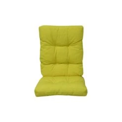 Coussin Pour Chaise De Patio Ă Haut Dossier Jaune De Bozanto