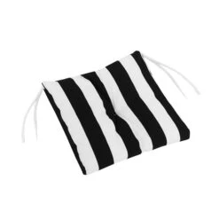 Coussin Pour Chaise De Patio Blanc Et Noir De Bozanto 9 Coussin Pour Chaise De Patio Blanc Et Noir De Bozanto -Outsunnies Boutique 332000203 AlternateImage3 l