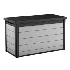 Coffre De Rangement Extérieur Denali Par Keter En Plastique Gris De 757,08 L, 59,7 Po X 28,5 Po