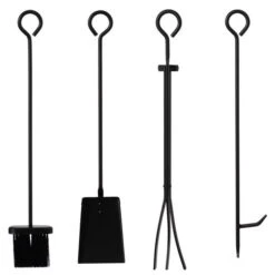 Ensemble D'outils Et Porte-bûches Gardenised Intérieur Et Extérieur En Fer, 5 Pièces 11 Ensemble D'outils Et Porte-bûches Gardenised Intérieur Et Extérieur En Fer, 5 Pièces -Outsunnies Boutique 332000491 AlternateImage4 l