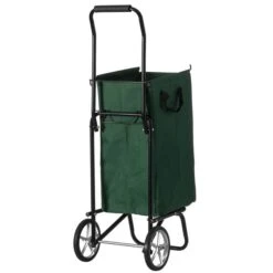 Chariot De Jardin Gardenised De 5,18 Pi³ En Acier