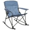 Chaise De Camping Pliante à Bascule Camp & Go Bleue