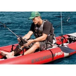 Kayak Gonflable Excursion Pour 2 Personnes En Polymère Rouge Par Intex De 12,5 Pi X 18 Po -Outsunnies Boutique 332002736 AlternateImage2 l