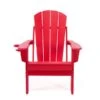 Chaise Adirondack Rouge En Polyéthylène Haute Densité Par Lake Country Outdoors -Outsunnies Boutique 332002758 MainImage 001 l