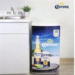 Réfrigérateur Compact De 3,2 Pi³ (90 L) Blanc Par Corona Avec Ouvre-bouteille, 9 Réfrigérateur Compact De 3,2 Pi³ (90 L) Blanc Par Corona Avec Ouvre-bouteille, -Outsunnies Boutique 332002948 AlternateImage2 l