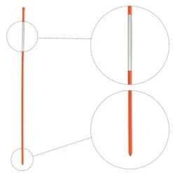 Marqueurs D'allée Réfléchissants Oranges De 72 Po Par Oskar, Paquet De 48 11 Marqueurs D'allée Réfléchissants Oranges De 72 Po Par Oskar, Paquet De 48 -Outsunnies Boutique 332002952 AlternateImage4 l
