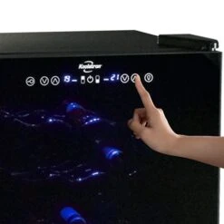 Réfrigérateur à Vin Autoportant à 2 Zones 50 Bouteilles Par Koolatron 10 Réfrigérateur à Vin Autoportant à 2 Zones 50 Bouteilles Par Koolatron -Outsunnies Boutique 332002964 AlternateImage3 l