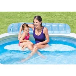 Piscine Familiale Intex Banc Intégré 90 X 86 X 31 Po, 156 Gal, Bleu -Outsunnies Boutique 332003886 AlternateImage3 l