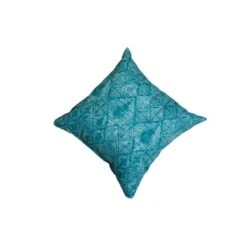 Coussin D'appoint Carré Bozano Inc à Chevron Turquoise De 16 Po -Outsunnies Boutique 332003907 AlternateImage2 l
