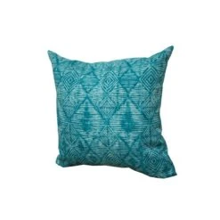 Coussin D'appoint Carré Bozano Inc à Chevron Turquoise De 16 Po -Outsunnies Boutique 332003907 AlternateImage3 l